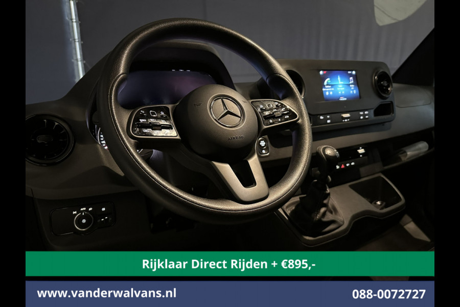 Mercedes-Benz Sprinter 317 CDI 170pk L3H2 Euro6 *Rijklaar Direct Rijden* Airco | MBUX | Camera | Apple Carplay | Cruisecontrol Stoelverwarming, Chauffeursstoel, Bijrijdersbank, Android Auto, MBUX