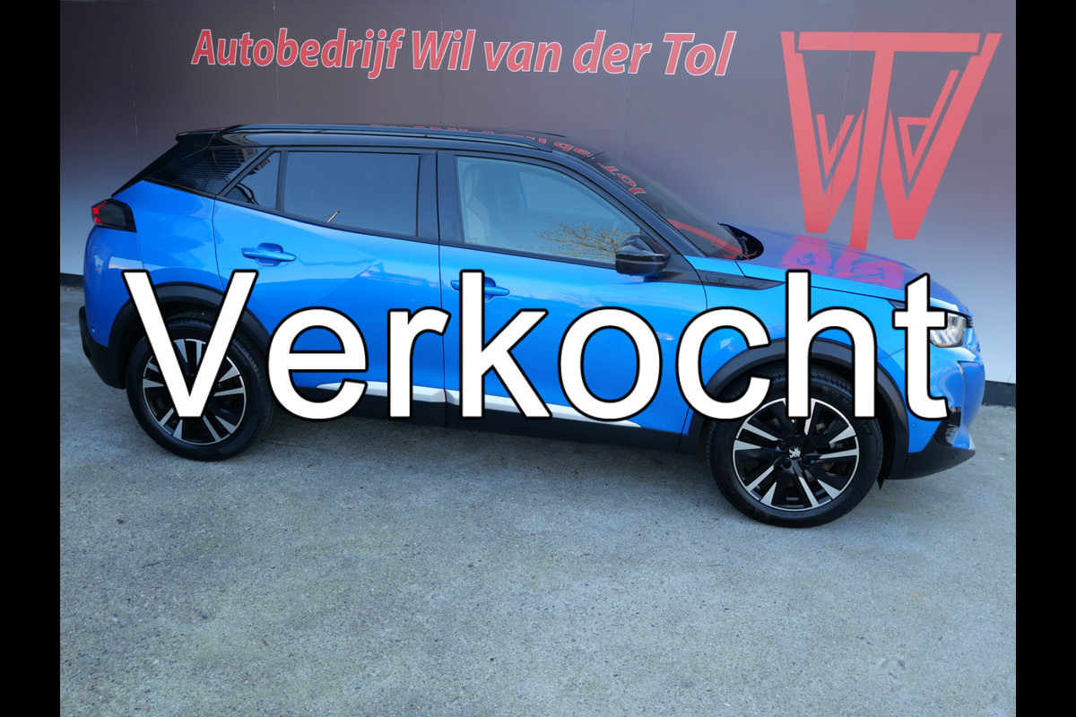 Peugeot e-2008 EV GT-PACK 50 kWh | A.C.C | 3D COCKPIT | TREKHAAK | ALCANTARA LEER!!