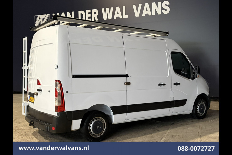 Opel Movano 2.3 CDTI 145pk L2H2 Euro6 Airco | Imperiaal | Trap | Camera | Navigatie | 2500kg Trekhaak Cruisecontrol, Parkeersensoren, Bijrijdersbank