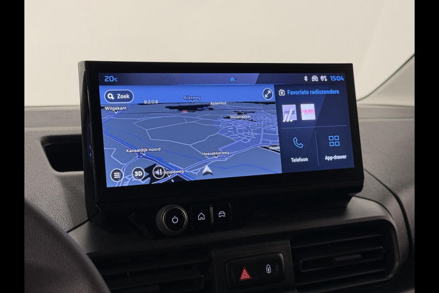 Peugeot Partner 1.5 BlueHDi 130PK L1 Automaat Airco Cruise Control Apple Carplay/ Android Auto Trekhaak Blindspot Rondomzicht camera volledig digitaal instrumentenpaneel