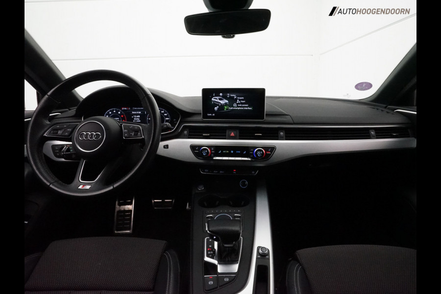 Audi A4 Avant 35 TFSI Sport 3x S line (PREMIUM KLEUR,TREKHAAK,STOELVERWARMING,PARKEERSENSOREN,NAVIGATIE,CRUISE,LED,TOPCONDITIE)