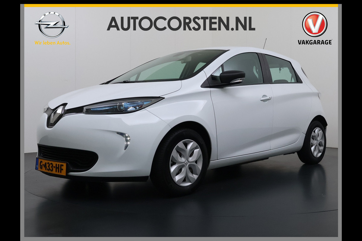 Renault ZOE R90 Life 41kWh Koop Accu! Navi Ecc Apple Carplay Android Auto Cruise Control Pdc Keyless Bluetooth Led Regen-Lichtsensor Isofix Eigen Accu ! SOH 85% Origineel Nederlandse Auto