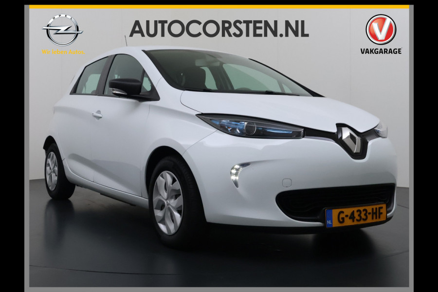 Renault ZOE R90 Life 41kWh Koop Accu! Navi Ecc Apple Carplay Android Auto Cruise Control Pdc Keyless Bluetooth Led Regen-Lichtsensor Isofix Eigen Accu ! SOH 85% Origineel Nederlandse Auto