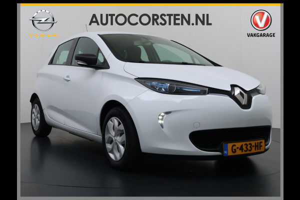 Renault ZOE R90 Life 41kWh Koop Accu! Navi Ecc Apple Carplay Android Auto Cruise Control Pdc Keyless Bluetooth Led Regen-Lichtsensor Isofix Eigen Accu ! SOH 85% Origineel Nederlandse Auto
