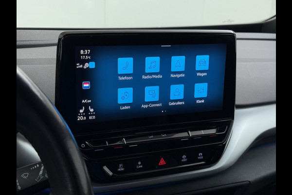 Volkswagen ID.4 Pro 82kWh SOH 92% Warmtepomp Adap.Cruise Navi Ecc Apple Carplay Android Auto Stoelverwarming Lmv Led Isofix Voorruitverwarming Bluetooth Rijstrooksensor WiFi 1e Eigenaar Origineel Nederlandse Auto