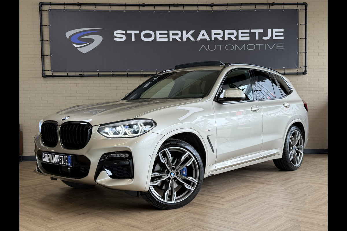 BMW X3 M40i xDrive High Executive M Sport Groot Navi | H&K | Pano | 21" | LED | HUD | Camera |
