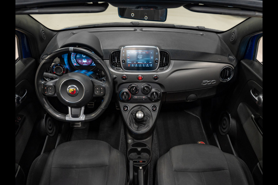 Abarth Fiat 595 Cabrio Pista Edition 1.4 T-Jet 160PK, Bluetooth/Tel, PDC, Soft Top, Volledig Onderhouden