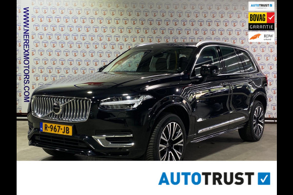 Volvo XC90 2.0 T8 Recharge AWD Ultimate Bright UITVERKOOP| PANO | Memory | Massages|Stoelventilatie|Pilot Asist
