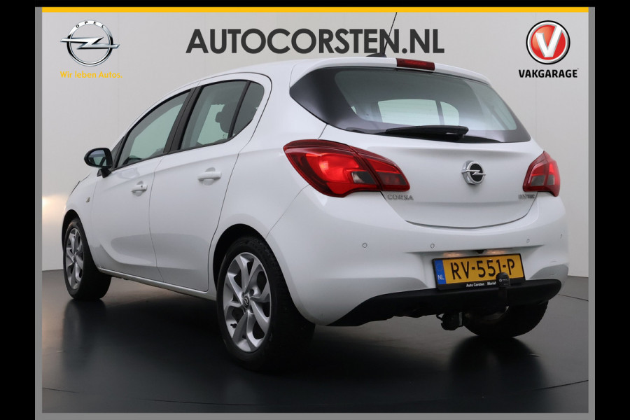 Opel Corsa T 90pk Trekhaak Navi Camera Apple Carplay Android Auto Cruise Control Pdc Online Edition Lmv 16" Bluetooth Isofix OnStar 1.200KG Trekgewicht Origineel Nederlandse Auto