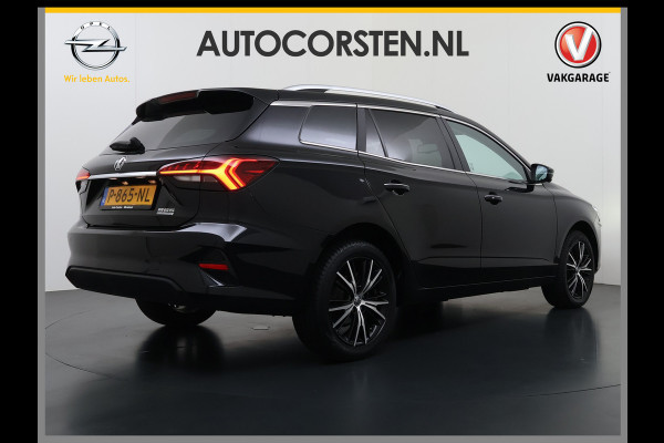 MG Mg5 electric Luxury 50kWh SOH 87% Leder+Verwarmd Adap.Cruise 360°Camera Navi Ecc Apple Carpay Android Auto Pdc Led Elek.Stoel Privacy Glas Lmv 17" DAB Isofix Origineel Nederlandse Auto