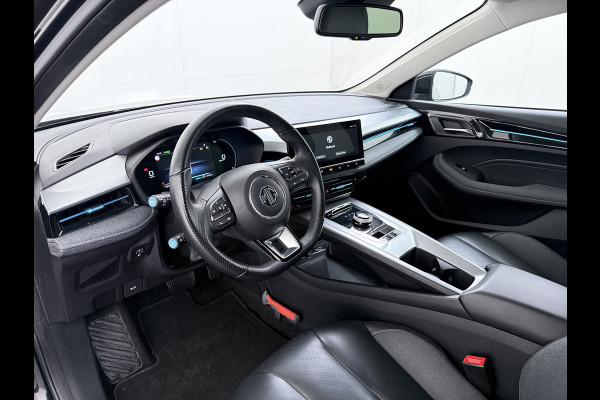 MG Mg5 electric Luxury 50kWh SOH 87% Leder+Verwarmd Adap.Cruise 360°Camera Navi Ecc Apple Carpay Android Auto Pdc Led Elek.Stoel Privacy Glas Lmv 17" DAB Isofix Origineel Nederlandse Auto