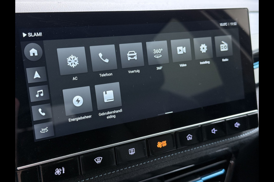 MG Mg5 electric Luxury 50kWh SOH 87% Leder+Verwarmd Adap.Cruise 360°Camera Navi Ecc Apple Carpay Android Auto Pdc Led Elek.Stoel Privacy Glas Lmv 17" DAB Isofix Origineel Nederlandse Auto