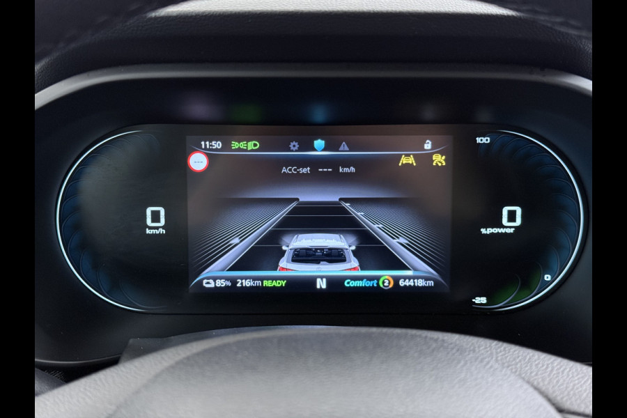 MG Mg5 electric Luxury 50kWh SOH 87% Leder+Verwarmd Adap.Cruise 360°Camera Navi Ecc Apple Carpay Android Auto Pdc Led Elek.Stoel Privacy Glas Lmv 17" DAB Isofix Origineel Nederlandse Auto