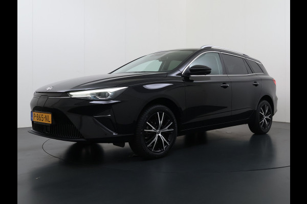 MG Mg5 electric Luxury 50kWh SOH 87% Leder+Verwarmd Adap.Cruise 360°Camera Navi Ecc Apple Carpay Android Auto Pdc Led Elek.Stoel Privacy Glas Lmv 17" DAB Isofix Origineel Nederlandse Auto
