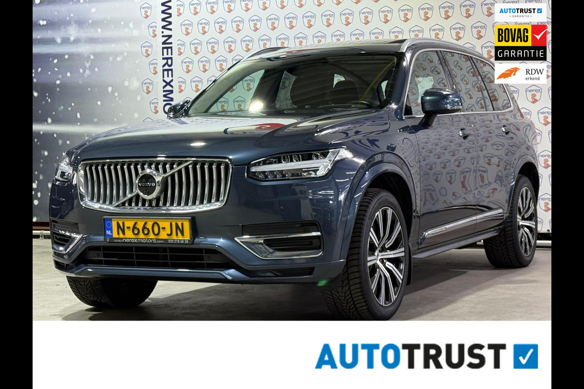 Volvo XC90 2.0 T8 Recharge AWD Inscription Exclusive |Pano|H&K| Hud|Pilot assist|Memory