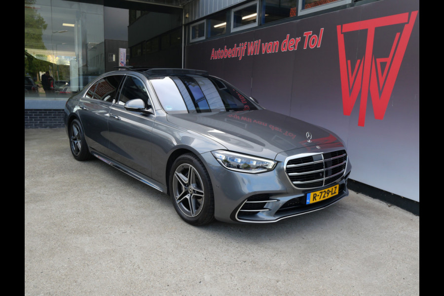 Mercedes-Benz S-Klasse 580 e LANG | AMG | PANO | SOFTCLOSE | NL-AUTO | MASSAGE | 3D DISPLAY | LUCHTVERING!!