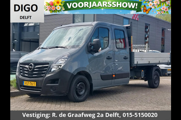 Opel Movano 2.3 CDTI BiTurbo L3 DC Kipper (ex.BTW) Dubbele Cabine | Airco | Elektrische ramen |