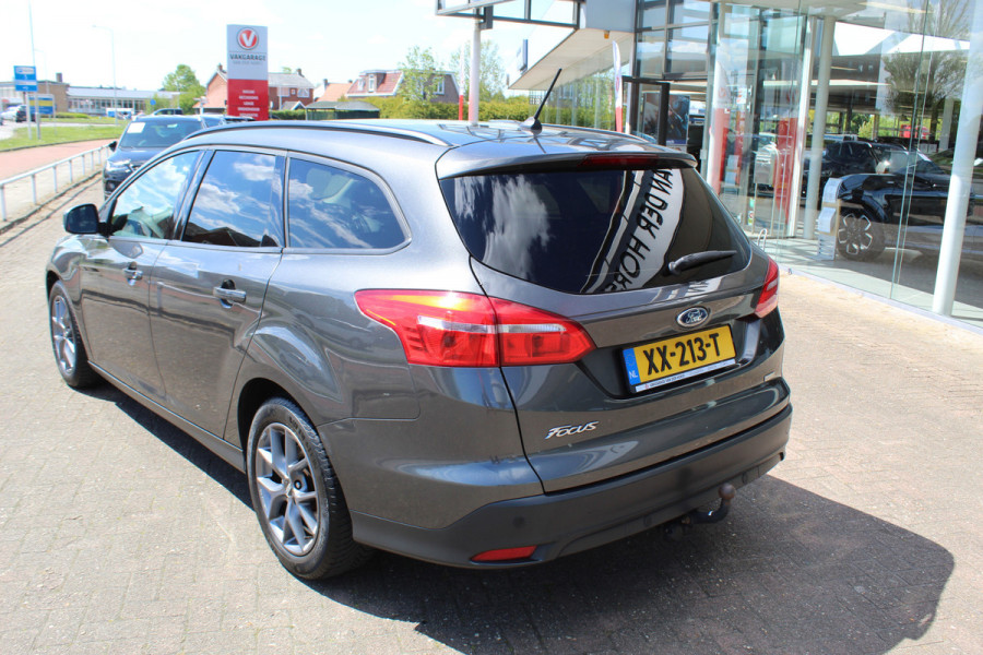 Ford FOCUS Wagon 1.0 Lease Edition , 125pk Airco , Cruise, Trekhaak ,Stoel,Stuur en Voorruitverwarming LM velgen , Bluetooth , Navigatie