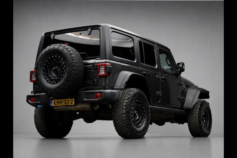 Jeep Wrangler Unlimited 4xe 380 Rubicon (APPLE CARPLAY,HARDTOP,NAVI,VERHOODG,BILSTEIN-SCHOKDEMPERS,KMC VELGEN,EXTRA VERLICHTING)