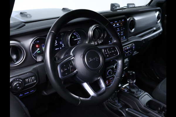 Jeep Wrangler Unlimited 4xe 380 Rubicon (APPLE CARPLAY,HARDTOP,NAVI,VERHOODG,BILSTEIN-SCHOKDEMPERS,KMC VELGEN,EXTRA VERLICHTING)