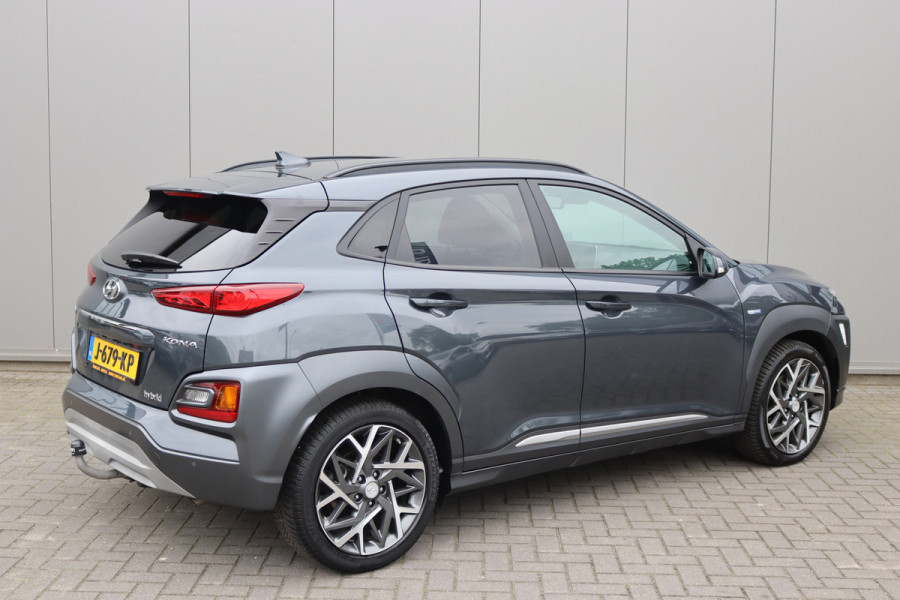 Hyundai Kona 1.6 GDI HEV Premium Sky Trekhaak/Open-dak/Winter-pack/Camera/Carplay