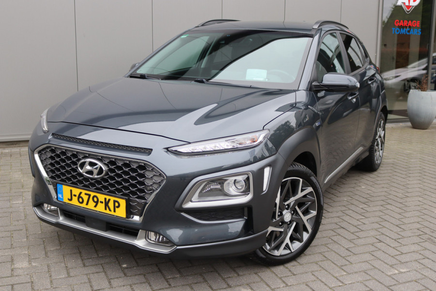 Hyundai Kona 1.6 GDI HEV Premium Sky Trekhaak/Open-dak/Winter-pack/Camera/Carplay