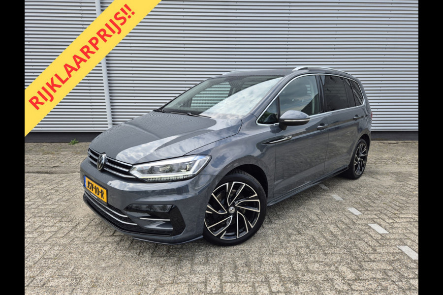 Volkswagen Touran 1.5 TSI R-Line Exclusive 7p,afn.Trekhaak,Navigatie,parkeersensoren/Camera,stoelverwarming,