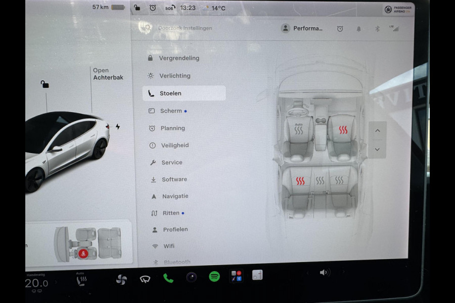 Tesla Model 3 Long Range AWD 75 kWh SOH 90%| 83.000KM!! | AUTOPILOT| GARANTIE ACCU + AANDRIJFLIJN TOT 12-2027 OF 192.000KM!