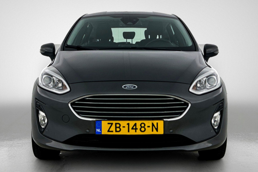Ford Fiesta 1.0 EcoBoost Titanium (NAVIGATIE, CARPLAY, PARKEERSENSOREN, LED, STUURBEDIENING, 1e EIGENAAR, GOED ONDERHOUDEN)
