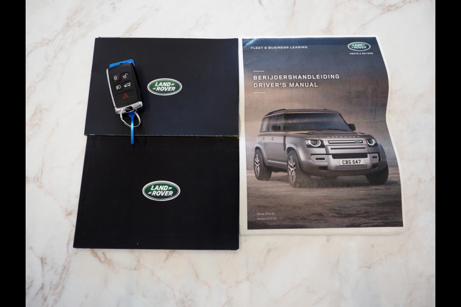 Land Rover Defender 110 2.0 P400e | NL Auto | Panoramadak | Trekhaak | 360 | Keyless | Adaptive Cruise | Leder | Carplay
