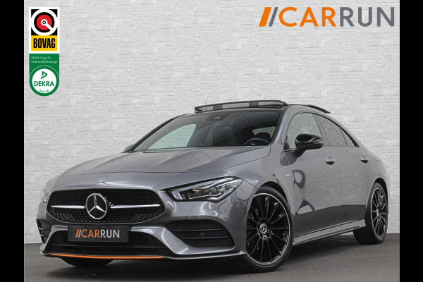 Mercedes-Benz CLA-Klasse 180 Edition 1 AMG-Line | Panorama | Sfeerverlichting | Widescreen | Memory | Multi-Beam LED | Keyless-Go | 19 Inch | Stoelverwarming | Night-Pakket | Camera | Origineel NL | Nieuwe Banden & Onderhoudsbeurt |
