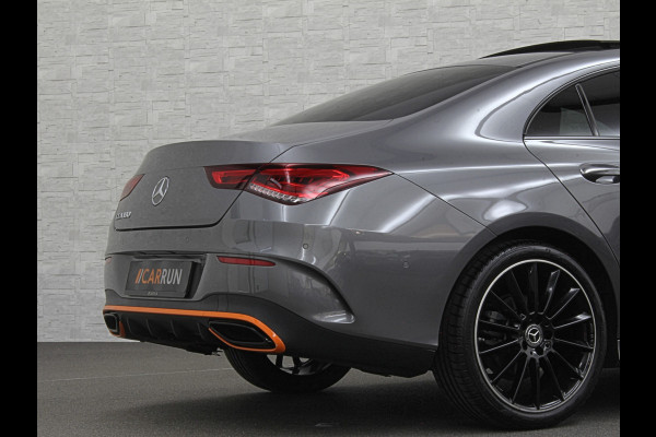 Mercedes-Benz CLA-Klasse 180 Edition 1 AMG-Line | Panorama | Sfeerverlichting | Widescreen | Memory | Multi-Beam LED | Keyless-Go | 19 Inch | Stoelverwarming | Night-Pakket | Camera | Origineel NL | Nieuwe Banden & Onderhoudsbeurt |