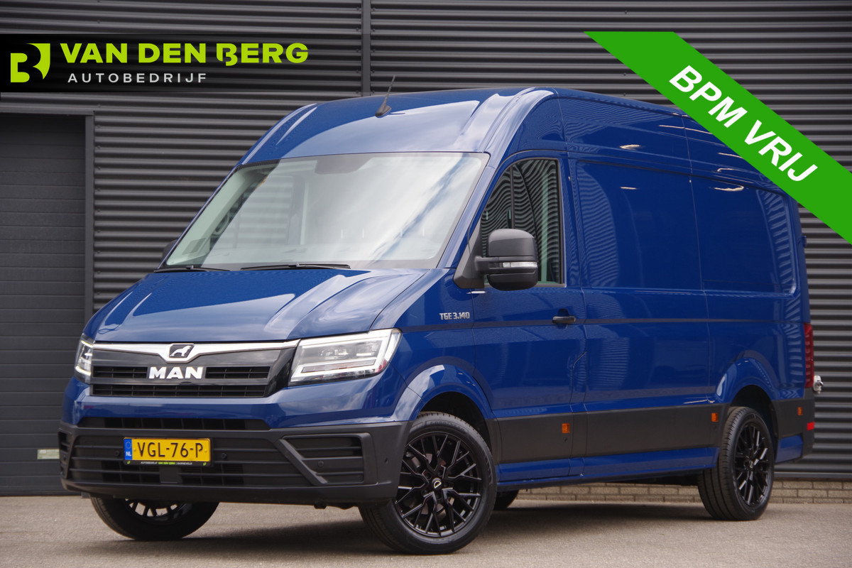 MAN TGE 3.140 35 2.0 L3H3(L2H2) 140PK AUT. LED, TREKHAAK, LEDER, CAMERA, NAVI, CRUISE, AIRCO, PARKEERSENSOREN, NL AUTO, NAP