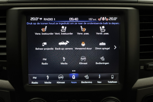Dodge Ram 1500 5.7 V8 4x4 Crew Cab 5'7 Laramie Schuif-/kanteldak, Leer, Stoelventilatie, Alpine Sound, Apple Carplay, Trekhaak, 20"