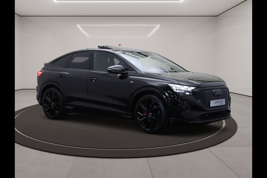Audi Q4 Sportback e-tron 50 Quattro 300 PK S-Line Edition 77 kWh, SOH 93%, Panoramadak, Sonos Sound, Leder-Alcantara