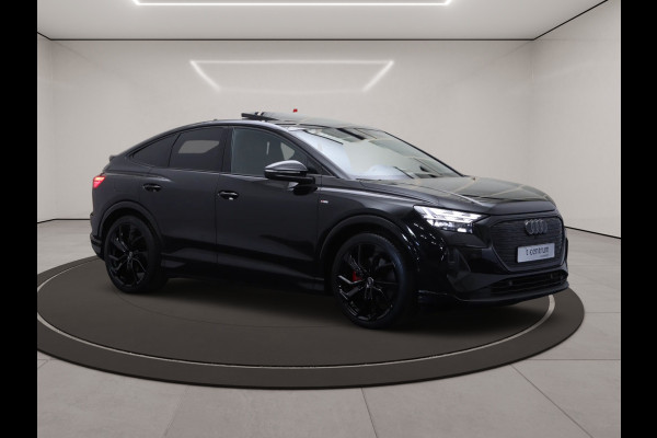 Audi Q4 Sportback e-tron 50 Quattro 300 PK S-Line Edition 77 kWh, SOH 93%, Panoramadak, Sonos Sound, Leder-Alcantara