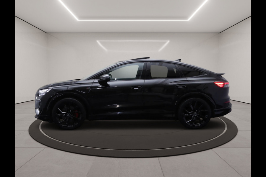 Audi Q4 Sportback e-tron 50 Quattro 300 PK S-Line Edition 77 kWh, SOH 93%, Panoramadak, Sonos Sound, Leder-Alcantara