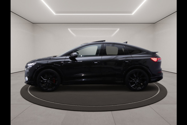 Audi Q4 Sportback e-tron 50 Quattro 300 PK S-Line Edition 77 kWh, SOH 93%, Panoramadak, Sonos Sound, Leder-Alcantara