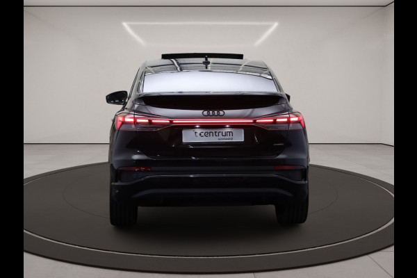 Audi Q4 Sportback e-tron 50 Quattro 300 PK S-Line Edition 77 kWh, SOH 93%, Panoramadak, Sonos Sound, Leder-Alcantara