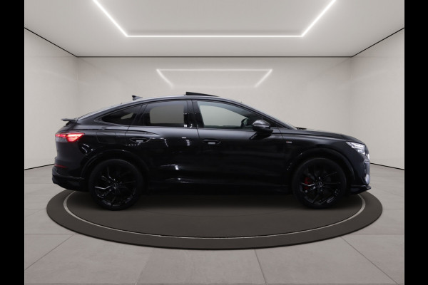 Audi Q4 Sportback e-tron 50 Quattro 300 PK S-Line Edition 77 kWh, SOH 93%, Panoramadak, Sonos Sound, Leder-Alcantara