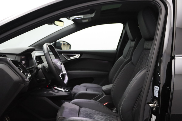 Audi Q4 Sportback e-tron 50 Quattro 300 PK S-Line Edition 77 kWh, SOH 93%, Panoramadak, Sonos Sound, Leder-Alcantara