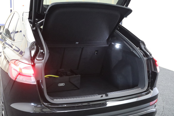 Audi Q4 Sportback e-tron 50 Quattro 300 PK S-Line Edition 77 kWh, SOH 93%, Panoramadak, Sonos Sound, Leder-Alcantara