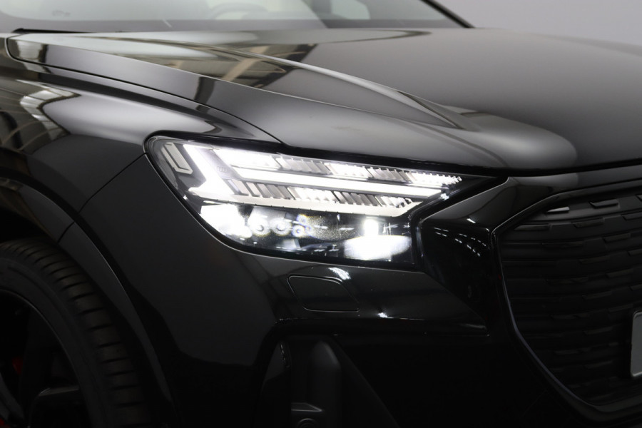 Audi Q4 Sportback e-tron 50 Quattro 300 PK S-Line Edition 77 kWh, SOH 93%, Panoramadak, Sonos Sound, Leder-Alcantara