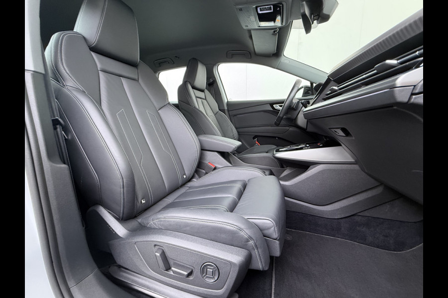 Audi Q4 e-tron 50 Quattro 300pk 82kWh BOMVOL Leer SONOS®-Hifi Navi Camera Adap.Cruise Elek.Stoelen+Memory+Verwarming Apple Carplay Android Auto SOH 95%Launch Ed. Advanced Plus DAB Matrix LED Lmv  € 76.000 nieuw 1e Eigenaar Origineel Nederlandse Auto Dealeronderhouden