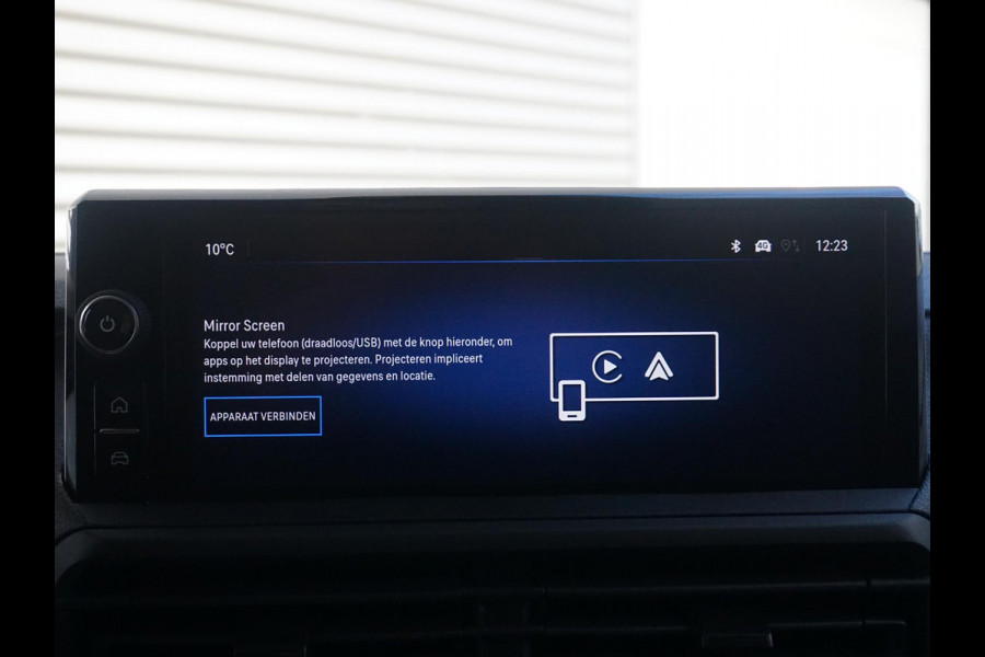 Opel Vivaro Electric L3 75 kWh | tot 8 jaar garantie | Apple Carplay | achteruitrijcamera | Comfort tussenschot | RAL1032