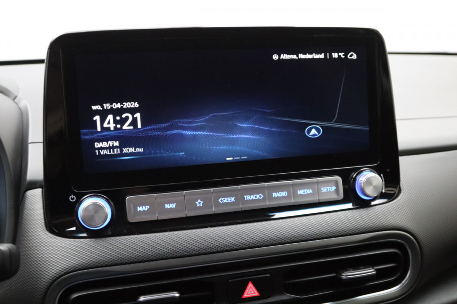 Hyundai Kona EV Premium 64 kWh 204 PK, SOH 100%, Leder, 4 x Stoelverwarming, Head-Up, Camera