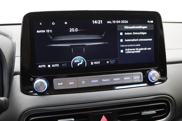 Hyundai Kona EV Premium 64 kWh 204 PK, SOH 100%, Leder, 4 x Stoelverwarming, Head-Up, Camera