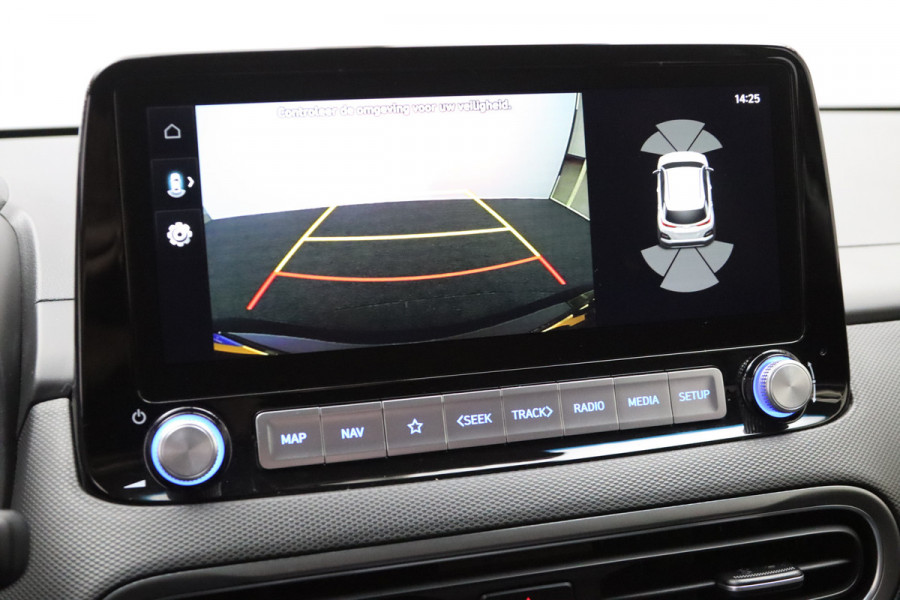 Hyundai Kona EV Premium 64 kWh 204 PK, SOH 100%, Leder, 4 x Stoelverwarming, Head-Up, Camera