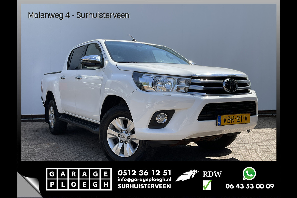 Toyota Hilux 2.4 D-4D-F Netto export 19000 Ex/Ex Trekhaak(3200kg) Double Cab Professional