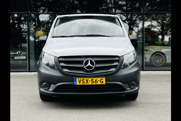 Mercedes-Benz Vito 110 CDI L2 Lang RWD // € 398,- p/mnd // Airco // Achterklep // 12 mnd Garantie // 2000kg // Bank // Radio // CV // Betimmering /